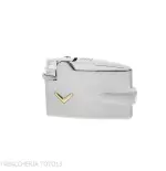 Briquet Ronson mini Varaflame V doré sur chrome satiné - Briquets