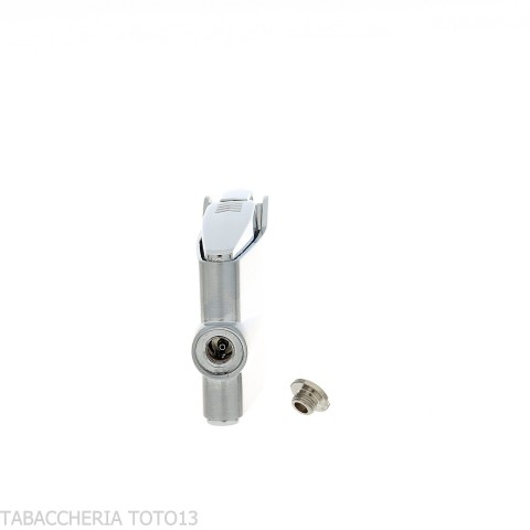 Briquet Ronson mini Varaflame V doré sur chrome satiné - Briquets