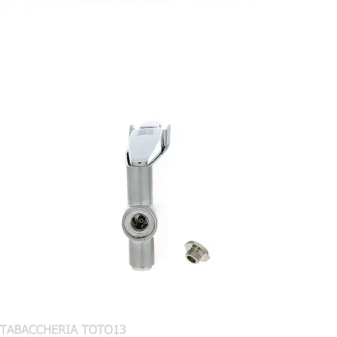 Briquet Ronson mini Varaflame V doré sur chrome satiné - Briquets