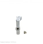 Lighter Ronson mini Varaflame V golden on satin chrome - Lighters