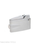 Lighter Ronson mini Varaflame V golden on satin chrome - Lighters
