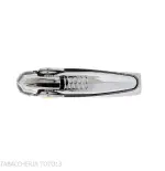 Briquet Ronson mini Varaflame V doré sur chrome satiné - Briquets