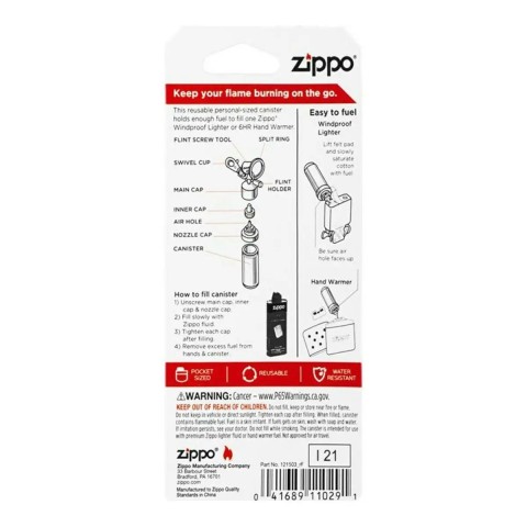 Zippo travel petrol container - keychain-Accessories Lighter