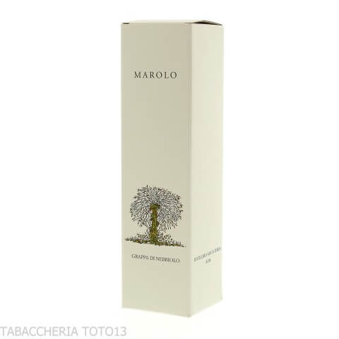 Marolo Bernsteinfarbener Grappa aus Nebbiolo Vol.44% Cl,70-Grappe