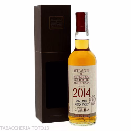 Caol Ila 2014 - 100 proof Wilson & Morgan barrel selection Vol.57,1% Cl.70-Whisky