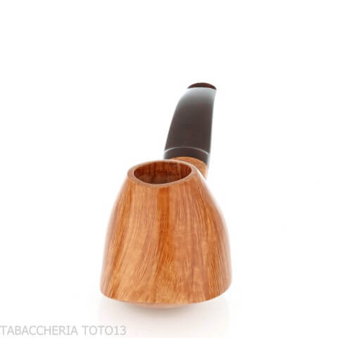 Demua Pipe à tabac en bruyère veinée naturelle et légère, de forme volcanique.-Demua