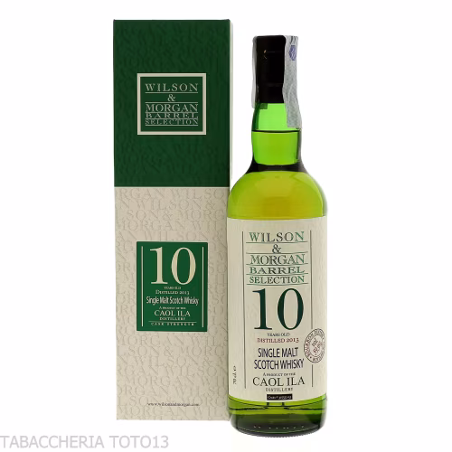Caol Ila 10 yo Cask Strength bourbon finish Wilson & Morgan Vol.59,9% Cl.70-Whisky