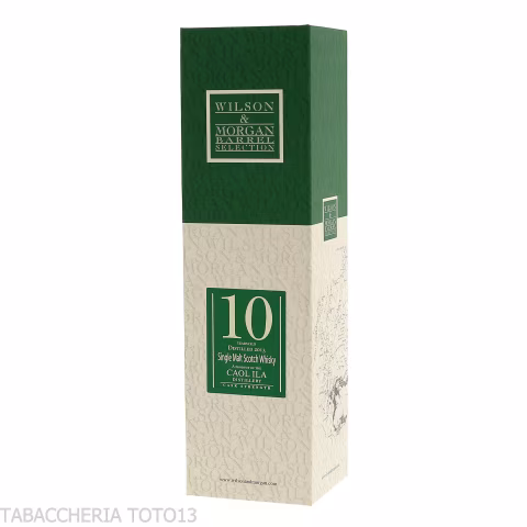 Caol Ila 10 yo Cask Strength bourbon finish Wilson & Morgan Vol.59,9% Cl.70 - Spiritueux - Malt