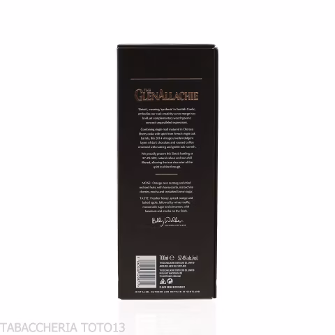 GlenAllachie Sinteis series 2014 French oak - Oloroso sherry cask Vol.57,4% Cl.70-Whisky