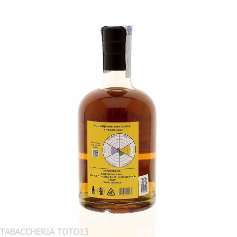 Foursquare 2010 Old Barbados Rum 14 yo Cadenhead's Vol.55% Cl.70 - Spiritueux - Mélasse