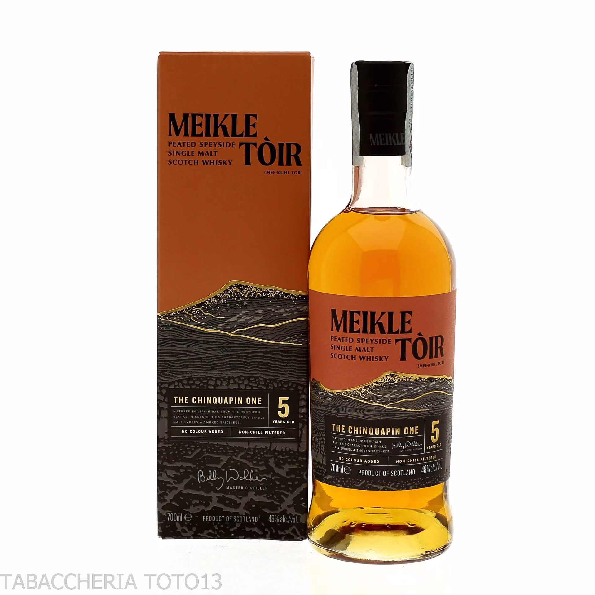 GlenAllachie Meikle Toir the Chinquapin One 5 Y.o. Vol.48% Cl.70-Whisky