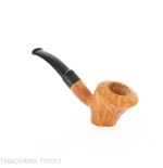 Demua Cherrywood or Ballerina-shaped pipe in sandblasted briar-Demua