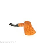 Demua Pipe en bruyère sablée, forme cherrywood ou ballerine-Demua