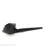 Demua Pipe Bulldog Cutty en bruyère noire sablée-Demua