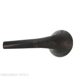 Demua Pipe Bulldog Cutty en bruyère noire sablée-Demua