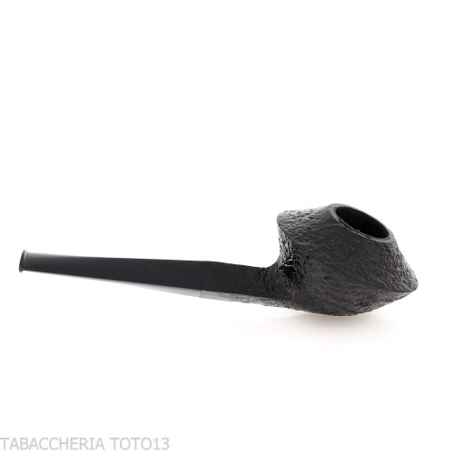 Demua Pipe Bulldog Cutty en bruyère noire sablée-Demua
