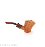 Demua Pipe en bruyère naturelle veinée, forme ballerine ou cherrywood-Demua