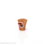 Demua Pipa con forma de Cherrywood - bailarina en brezo natural veteado-Demua