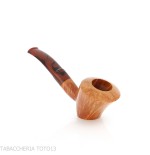 Demua Pipe en bruyère naturelle veinée, forme ballerine ou cherrywood-Demua