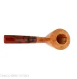 Demua pipa Cherrywood or Ballerina-shaped pipe in natural, veined briar-Demua