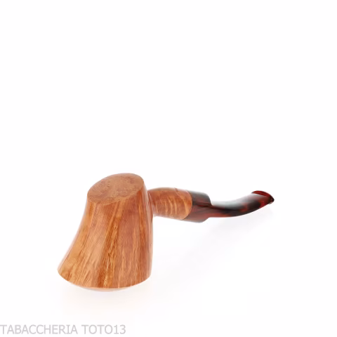 Demua pipa forma Cherrywood o Ballerina in radica naturale venata-Demua