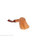 Demua Pipe en bruyère naturelle veinée, forme ballerine ou cherrywood-Demua