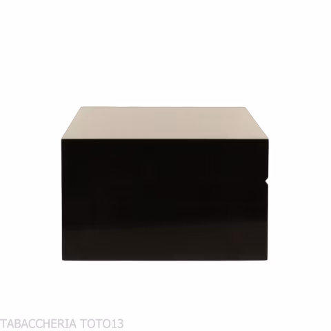 Gentili scatola umidificata per 40 sigari finitura nero lucido - Accessori Per Sigari