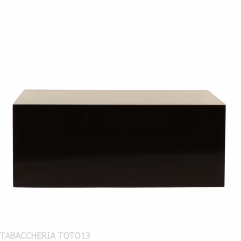 Gentili scatola umidificata per 40 sigari finitura nero lucido - Accessori Per Sigari