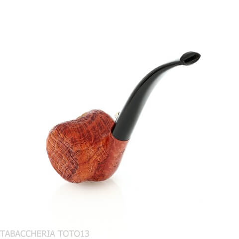 Die Ente, Tabakpfeife mit einer zylindrischen Form aus sandgestrahltem Dornbusch-L'Anatra