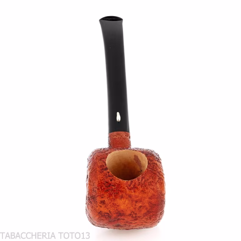 The duck, tobacco pipe with a cylindrical shape in sandblasted briar-L'Anatra