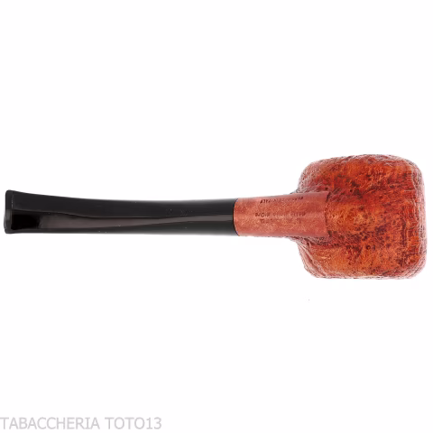 The duck, tobacco pipe with a cylindrical shape in sandblasted briar-L'Anatra