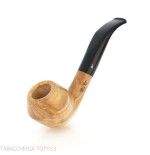 Aldo Velani Pipa de madera de olivo curva de Rodesia-Aldo Velani