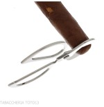 Tijeras para puros bilama pequeño bolsillo de acero pulido - Accesorios Del Cigarro