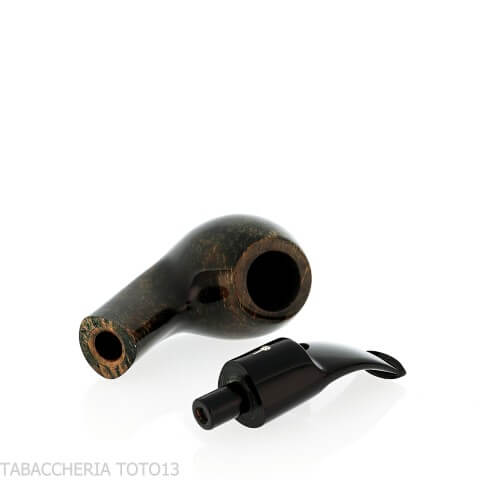 Mastro Geppetto pipa forma Bent Apple radica lucida - Pipe