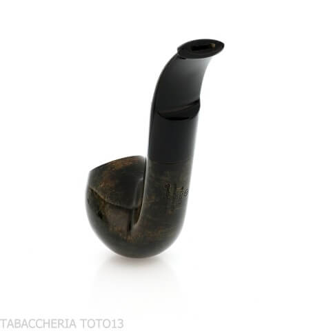 Mastro Geppetto pipa forma Bent Apple radica lucida - Pipe