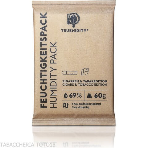 Sachets d'humidité Truemidity 69 % - 60 g avec pochette hermétique-Humidificateurs bidirectionnels