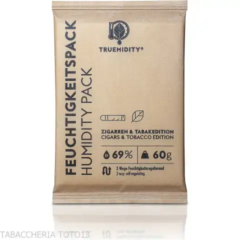 Truemidity humidity control 69% grammi 60 con busta ermetica-Umidificatori Bidirezionali