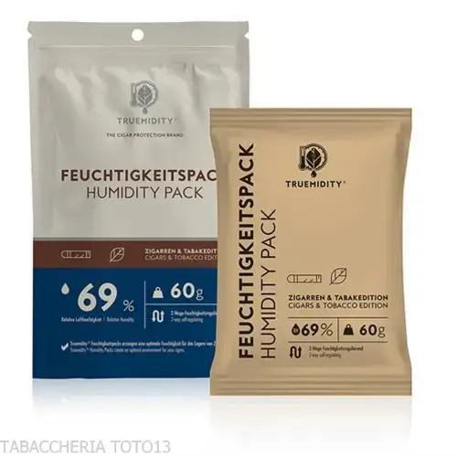 Truemidity humidity control 69% grammi 60 con busta ermetica-Umidificatori Bidirezionali