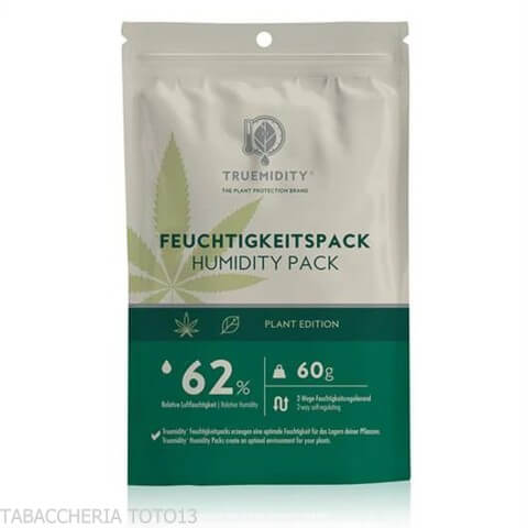 Sachets d'humidité Truemidity 62 % - 60 g pour tabac Kentucky ou cannabis-Humidificateurs bidirectionnels
