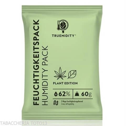 Truemidity Humidity Control 62% 60 Grams for Kentucky Tobacco or Cannabis-Bidirectional Humidifiers