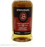 Springbank 12 Y.O. cask Strength Batch 28 Vol.55,5% Cl.70 - Distillati