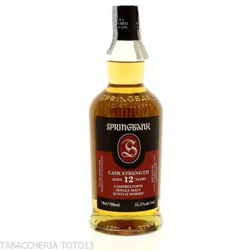 Springbank 12 Y.O. cask Strength Batch 28 Vol.55,5% Cl.70 - Spiritueux - Malt