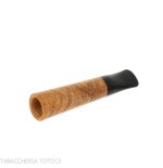 Embout buccal « Classique » en bois d'olivier pour cigares Toscano avec filtre 9 mm-Porte-parole pour fumer le cigare Toscano