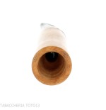 Boquilla clásica de madera de olivo para puros Toscano con filtro de 9 mm-Boquilla para fumar el cigarro toscano