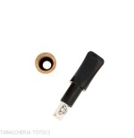 Klassisches Mundstück aus Olivenholz für Toscano-Zigarren mit 9-mm-Filter-Mundstück, um die Toscano-Zigarre zu rauchen