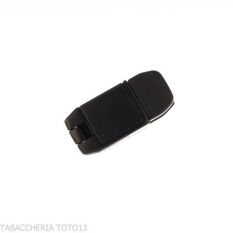 Silver Match Dublin accendino nero double jet flame con tagliasigari V cut-Accendini per Sigaro