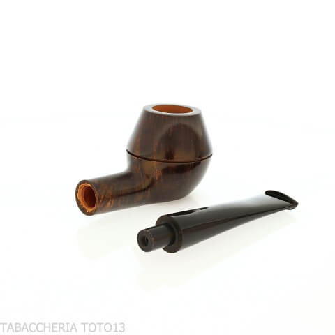 Mastro Geppetto Pipe rhodésienne droite en bruyère naturelle-Mastro Geppetto