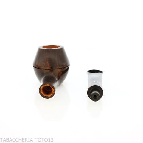 Mastro Geppetto Pipa Rhodesiana recta de brezo natural-Mastro Geppetto