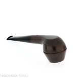 Mastro Geppetto pipa forma Rhodesian dritta in radica naturale-Mastro Geppetto