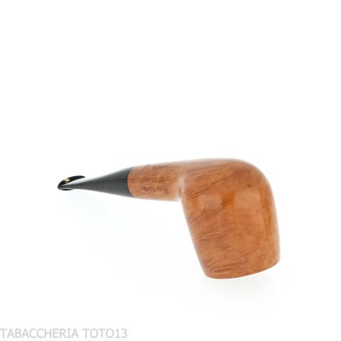 Pipe Mastro Geppetto droite en bruyère polie, forme billard - Pipe Pour le Tabac - Racine naturelle